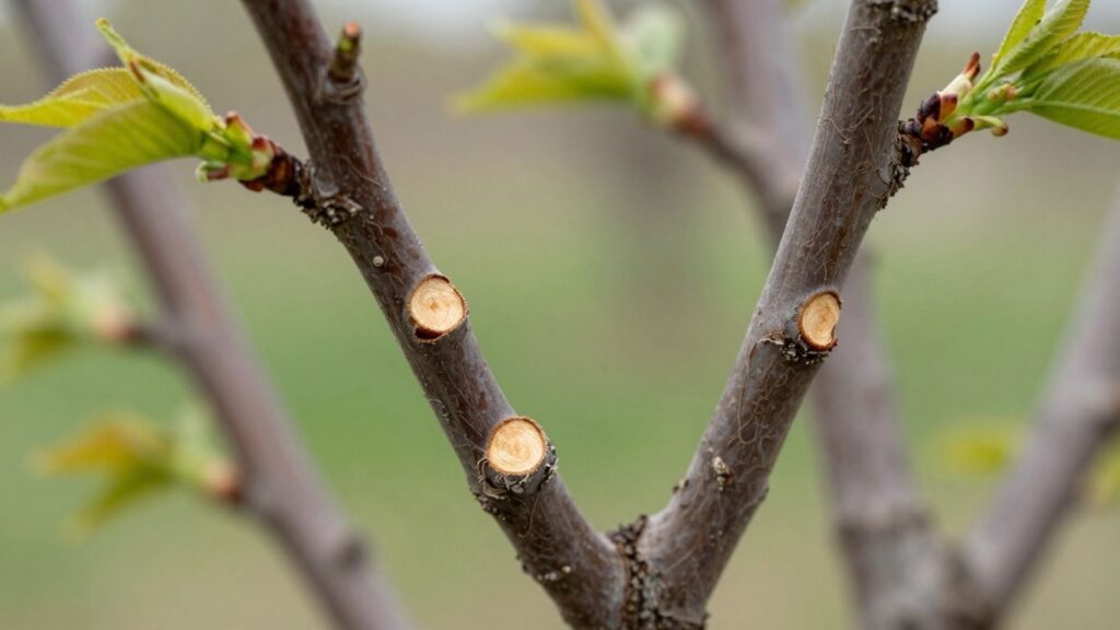 common pruning mistakes that reduce cherry fruit production